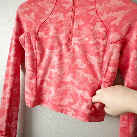 lululemon It's Rulu Warm Cropped Half Zip Pull Over Women’s Size 8 cool weather - Picture 5 of 11